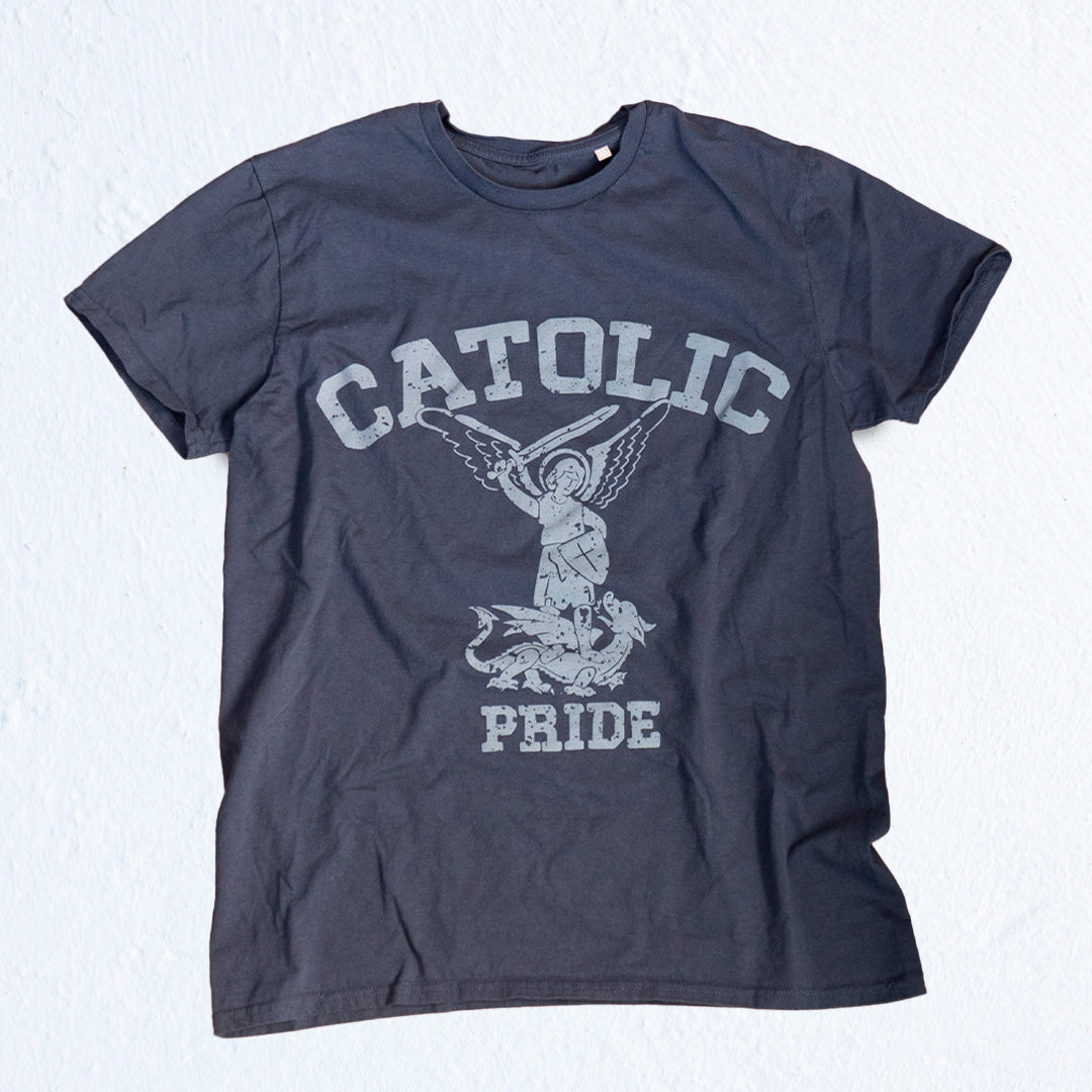 Camiseta Azul Catolic Pride